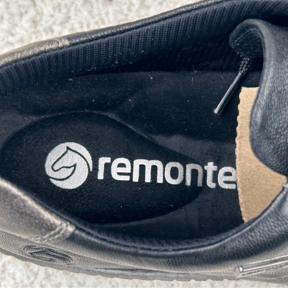 Remonte Shoes Womens 7 Black/Silver Liv 2 R1402-01 Side Zip Comfort‎ Side Zip - Picture 6 of 14